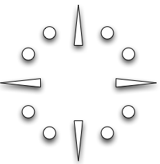An ugly clock